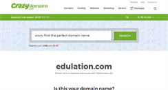 Desktop Screenshot of edulation.com